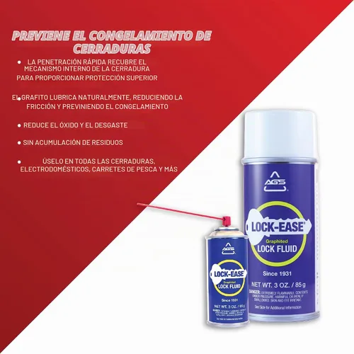 Vista 6 de Pack de 2 - Lock Ease AGS LE5.