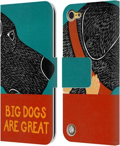 Vista 12 de Stephen Huneck 25 Company Sally & People - Funda de piel tipo cartera compatible con iPod Touch 5G 5ª