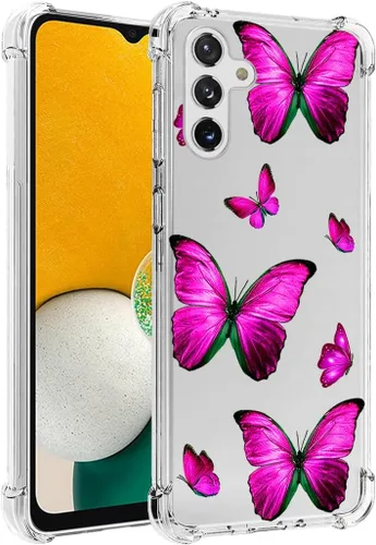 Vista 10 de Funda para Galaxy A13 5G, para Samsung A135G Lindo, Transparente Flexible Bumper TPU Suave Goma Cubierta de Silicona Funda para Samsung Galaxy A13