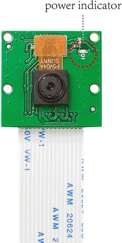 Vista 4 de Arducam para Raspberry Pi Zero Camera Module, 5MP OV5647 1080P Webcam en Raspbian (cables en 2 tipos)