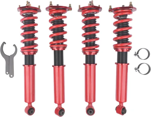 Vista 3 de Kit de reducción de amortiguador de suspensión helicoidal ajustable de altura ajustable para Toyota Supra 1986-1992 Base Hatchback 2D 3.0L Coilovers