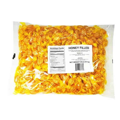 Vista 3 de Nuts to You Caramelo de miel Arcor de 1 libra a granel, caramelo duro