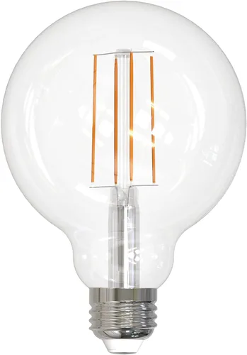 Vista 14 de Sunlite 81124 Bombilla LED G25 Edison Globo, 8.5 vatios (100 W = ), base E26 media, 800 lúmenes, regulable, vidrio transparente, filamento largo