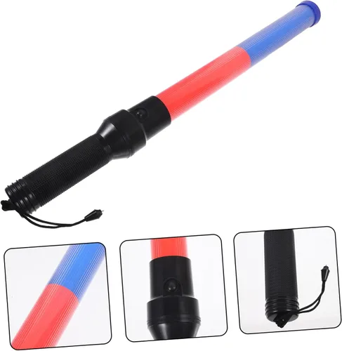 Vista 8 de MAGICLULU Tráfico luminoso reutilizable LED Cheering Stick para conciertos Alertas de emergencia Control de tráfico Eventos comunitarios