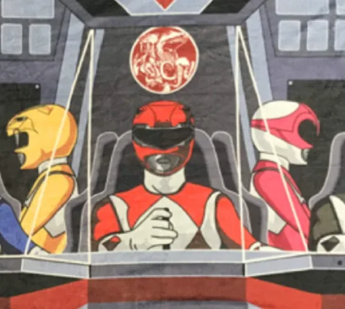 Vista 9 de Surreal Entertainment Power Rangers - Manta de forro polar más suave y cómoda para adultos y niños, mide 60 x 45 pulgadas