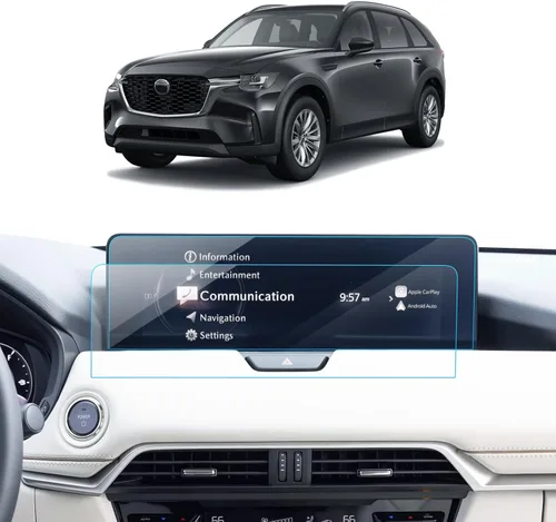 Vista 21 de Protector de pantalla de coche para Ford Edge 2024 2025 2023 2022 2021 (SE/SEL/ST-Line/Titanio/ST) Accesorios Protector de pantalla de vidrio