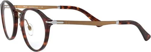 Vista 3 de Persol PO3248V - Marcos redondos para gafas graduadas HavanaDemo Lens
