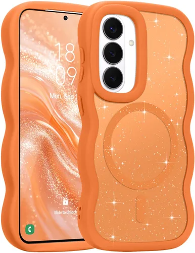 Vista 20 de Pepmune for Samsung Galaxy S25 Plus/S24 Plus Case Wave Frame, Desert Gold Dorado Desierto