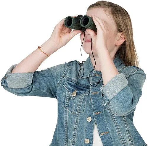Vista 6 de Celestron Niños Deja que tu hijo explore el aire libre Binocular, verde (72044)