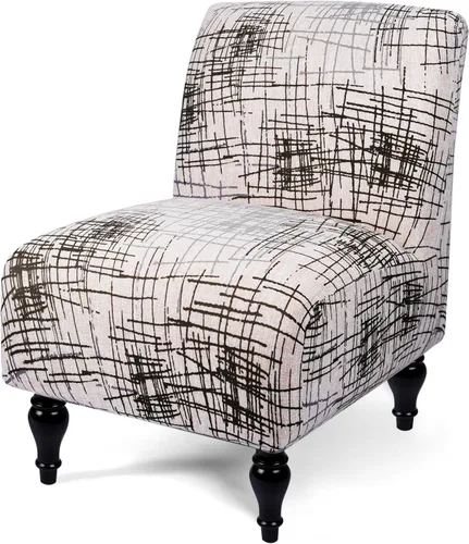 Vista 12 de Liykimt Funda para Silla de Acento sin Brazos Slipcover, Funda Slipcover para Silla Slipper de Spandex Elástico Extraíble para Silla sin Brazos