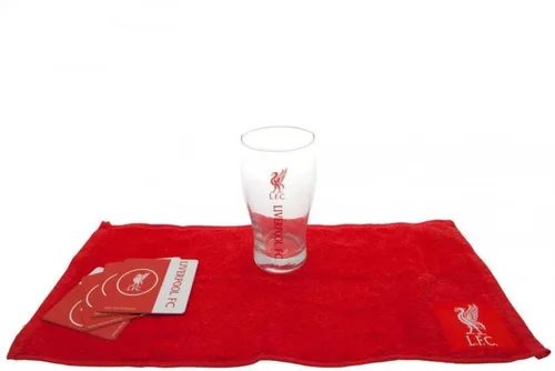 Vista 2 de Liverpool FC - Juego de minibar de cristal