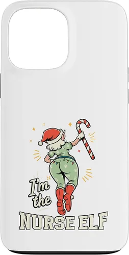 Vista 21 de I'm The Nurse Elf Funny Matching Family Christmas Group Case for iPhone 16