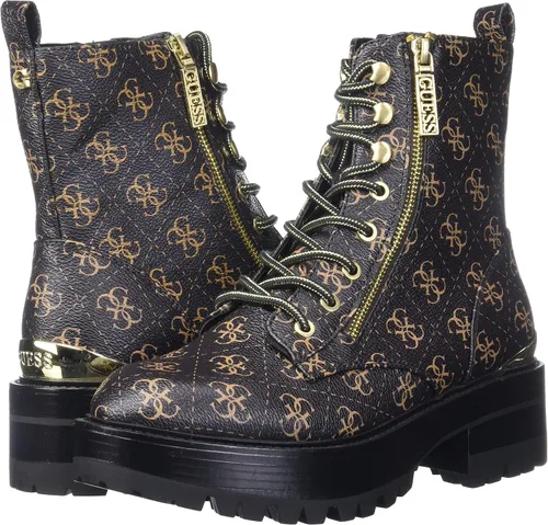 Vista 7 de GUESS Botas de combate Fearne para mujer