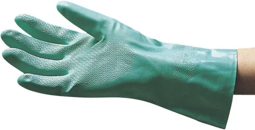 Vista 2 de SAS Safety 6532 Guantes de nitrilo sin soporte - Forrado Flock - Med