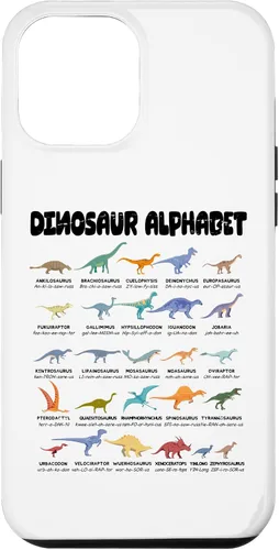 Vista 25 de iPhone 16 Alfabeto de dinosaurio - Tipos de dinosaurios - Estuche de identificación de dinosaurios