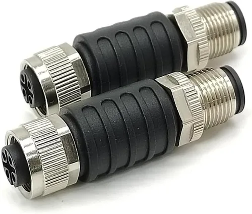 Vista 5 de Devicenet en línea Terminator Resistor M12 Macho 5Pin a M12 5Pin Adaptador Hembra