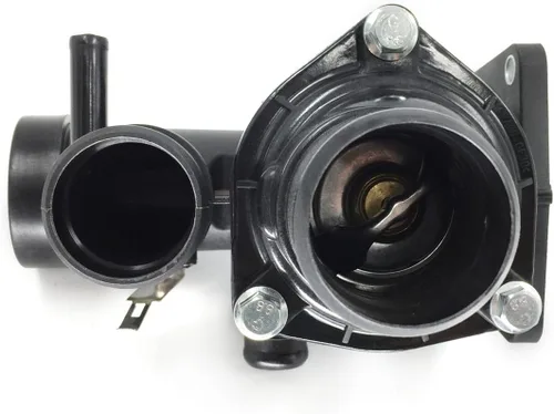 Vista 4 de Termostato de refrigerante + conjunto de carcasa para Jaguar S-Type 2000-2002 para Lincoln LS Base 2000-2002 para Lincoln LS Base 2001-2002