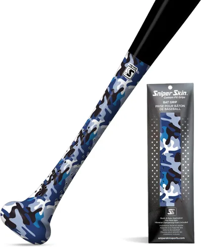 Vista 11 de SNIPER SKIN Baseball & Softball Bat Grip - Replacement Bat Grip Wrap - Easy to Install, Strong, Waterproof, Tacked for Performance