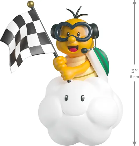 Vista 4 de Hallmark Keepsake Adorno navideño de Nintendo (Mario Kart Lakitu)