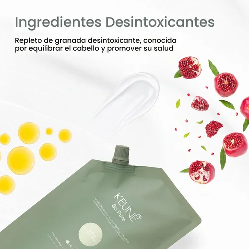 Vista 4 de KEUNE So Pure Clarify - Recambio de champú, sin sulfato, 13.5 onzas líquidas