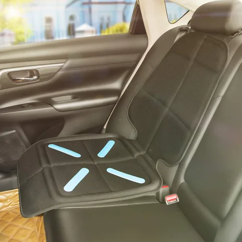 Vista 7 de Cubierta para asiento de coche para asientos de bebé y niños, Shynerk protector de asiento de coche para debajo de los asientos del coche