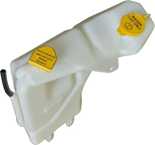 Vista 76 de TRQ Botella de desbordamiento del tanque de expansión del depósito de refrigerante del radiador compatible con Ram ProMaster City CH3014192 2015-2022