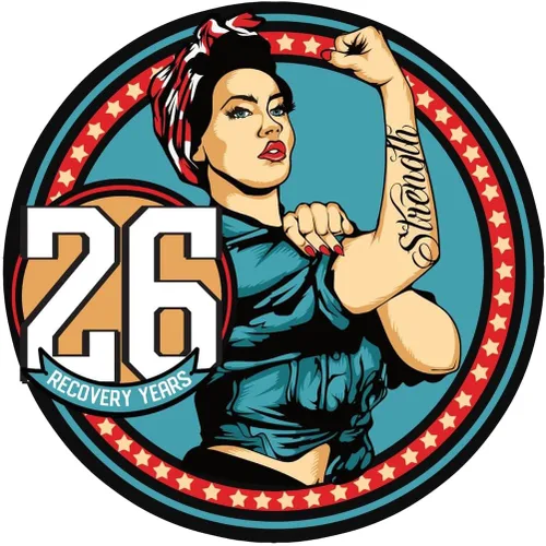 Vista 46 de Sobriety Coin – Rosie Strength Tattoo Recovery AA Chip, medallón de alta resistencia, regalo perfecto para cualquier persona en recuperación
