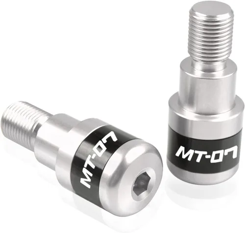 Vista 6 de MT-07 para Yamaha MT07 FZ07 Mt-07 Fz-07 2014-2019 2020 2018 2017 2016 2015 7/8 pulgadas 0.866 in Agarraderas de manillar extremos deslizantes
