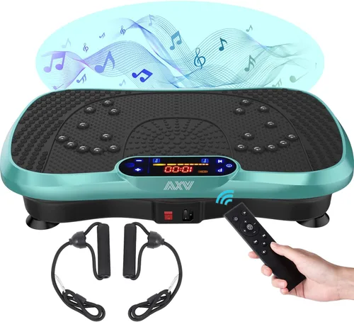 Vista 23 de AXV Vibration Plate Fitness Platform Exercise Machine Vibrating Shaking Full Body Shaker Workout Vibrate Stand Shake Board Sport for Weight Loss Fat