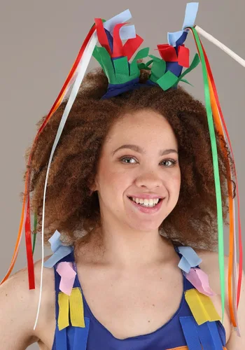 Vista 7 de Disfraz de piñata para mujer, disfraz sexy de piñata, Multi