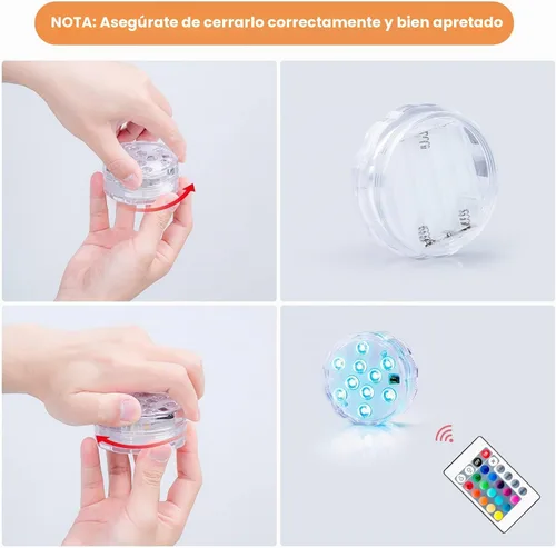 Vista 8 de Seaponer Luces de barco inalámbricas que funcionan con pilas, luz LED marina impermeable para luz de cubierta, luces interiores de cortesía