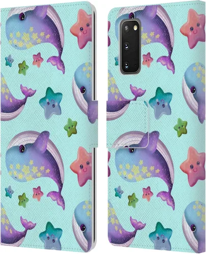 Vista 181 de Head Case Designs Officially Licensed Carla Morrow Colorful Space Dice Patterns Leather Wallet Case Compatible with Samsung Galaxy A07 4G