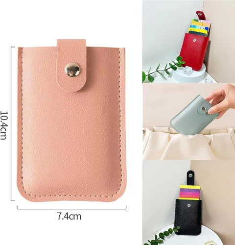 Vista 6 de Bloomy Charm Tarjetero, Cardcarie - Organizador de tarjetas extraíble personalizado, soporte para tarjetas Bloomycharm, organizador de tarjetas