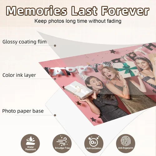 Vista 5 de Compatible con Canon Selphy CP1500 CP1300 Tinta y papel KP-108IN Juego de colores para Selphy CP1200 CP910 CP900 CP760 CP780 CP800, casete de tinta
