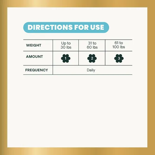 Vista 9 de VetriScience Eye & Vision - Masticables para la salud para perros, astaxantina y extracto de arándano, vitaminas y antioxidantes para los ojos