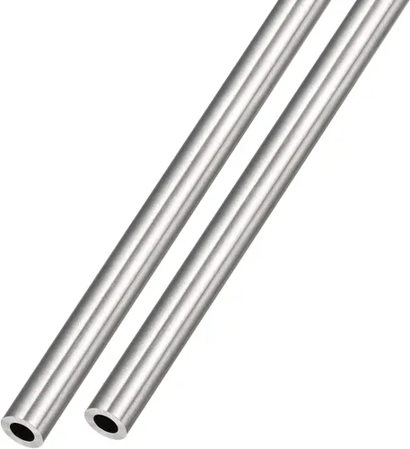 Vista 10 de METALLIXITY Tubo de acero inoxidable 304 (0.118 in de diámetro exterior x 0.008 in de pared T x 9.843 in de largo), 2 piezas, tubo recto