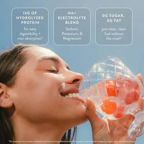 Vista 4 de Arrae Clear Protein – Suplemento Proteico Natural, Textura Suave, Fácil de Mezclar, 14 Porciones, Fórmula Limpia con Electrolitos
