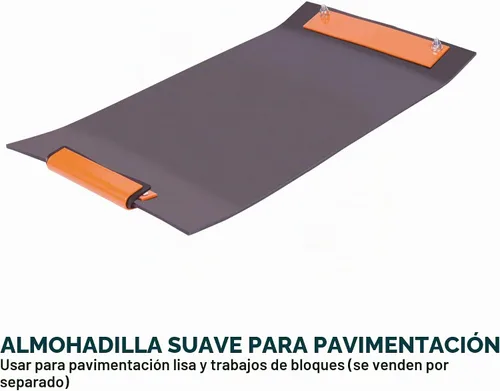 Vista 10 de Placa Compactadora Eléctrica Evolution Hulk - Ideal para Nivelar Pavimento, Preparación de Terreno de Césped Artificial, Patio, Bloques, Arena