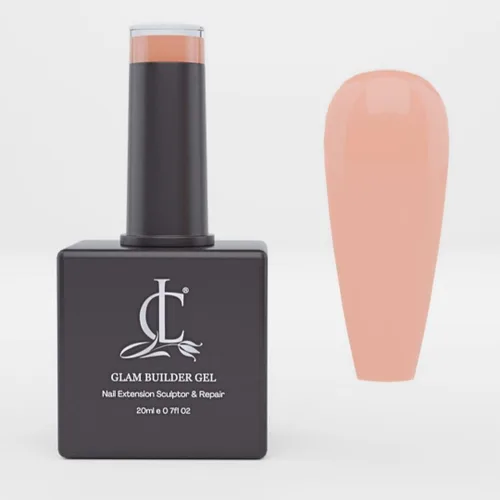Vista 4 de Glam Builder Gel - Botella individual de 0.7 fl oz (rosa lechosa, 0.7 fl oz)