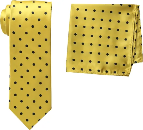 Vista 14 de Stacy Adams Conjunto de corbata de punto satinado para hombre