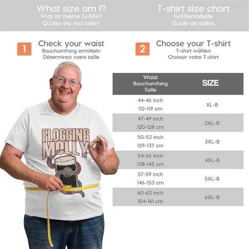Vista 2 de Mens Large Size T Shirt Basic Camping Short Sleeve Full Season Tee