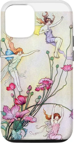 Vista 11 de Carcasa para iPhone 12, diseño de flores de baile de Warwick Goble