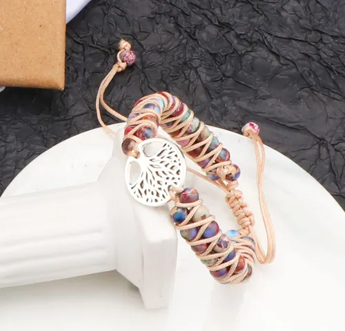 Vista 3 de JoycuFF - Brazalete motivacional para mujer, de acero inoxidable, abierto y grabado