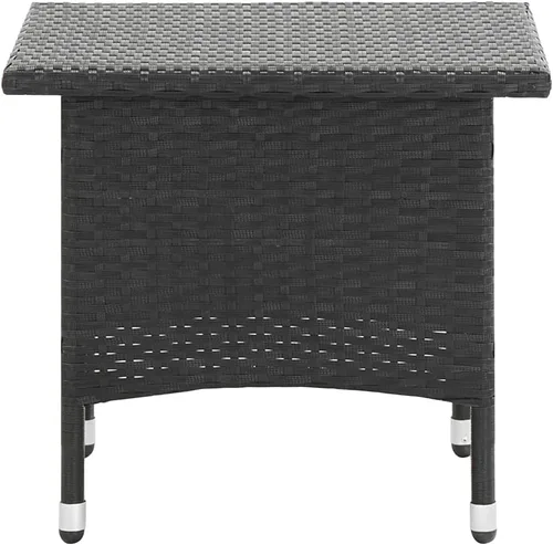 Vista 3 de Mesa de té de jardín, hermosas mesas de interior y exterior, adecuadas para tu terraza, césped, patio, balcón, mesa de café, jardín o hogar