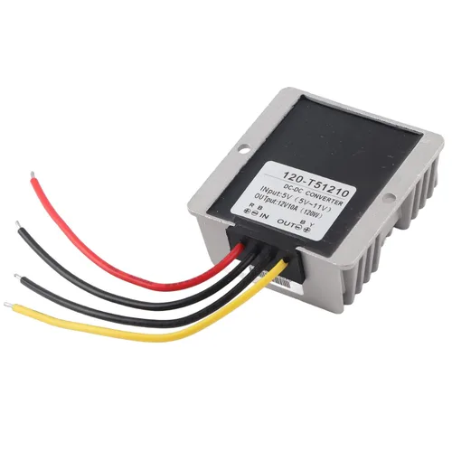 Vista 2 de Convertidor de energía para aumentar, convertidor de 5 V a 12 V elevador de 6 a 12 voltios Omvandlare, Convertidor de 6 V 12 V, convertidor de CC CC