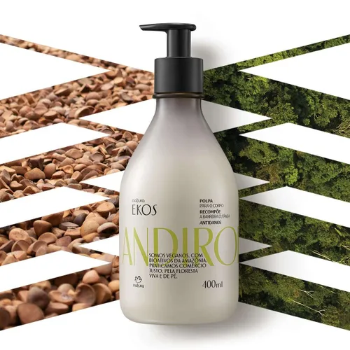 Vista 5 de Linha ekos andiroba Naturapolpa Hidratante Corporal 400mlNatura ekos andiroba CollectionCuerpo Hidratante pulpa 1353FL oz