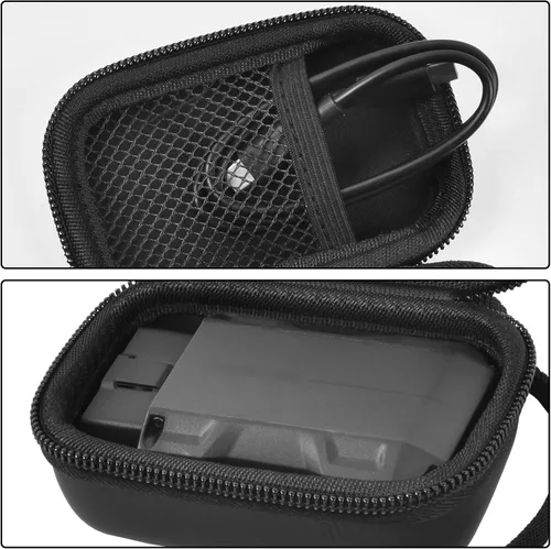 Vista 3 de Funda compatible con TOPDON TopScan OBD2/XTOOL escáner herramienta de diagnóstico, lector de código de tarjetas de escáner inalámbrico OBD2