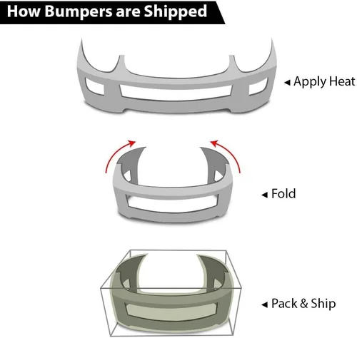 Vista 9 de PIT66 Cubierta para paragolpe frontal con orificios para luces antiniebla Preparada Compatible con Hyundai Tiburon 2005-2006 865112C500 HY1000153