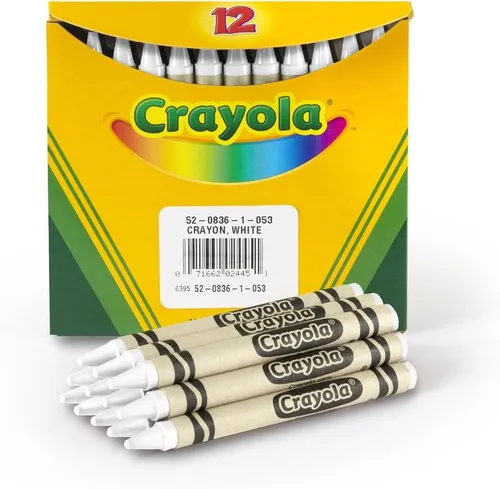 Vista 4 de Crayola regular de repuesto de un solo color no tóxica (paquete de 12), Estándar, Anaranjado