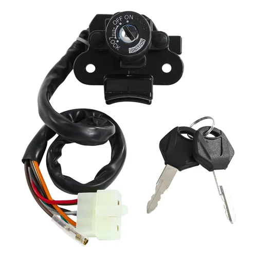 Vista 3 de TCT-MOTORPARTS Llave de bloqueo del interruptor de encendido para Kawasaki ZX6R ZX7R ZX750 ZX9R ZX900 ZZR400 ZZR600